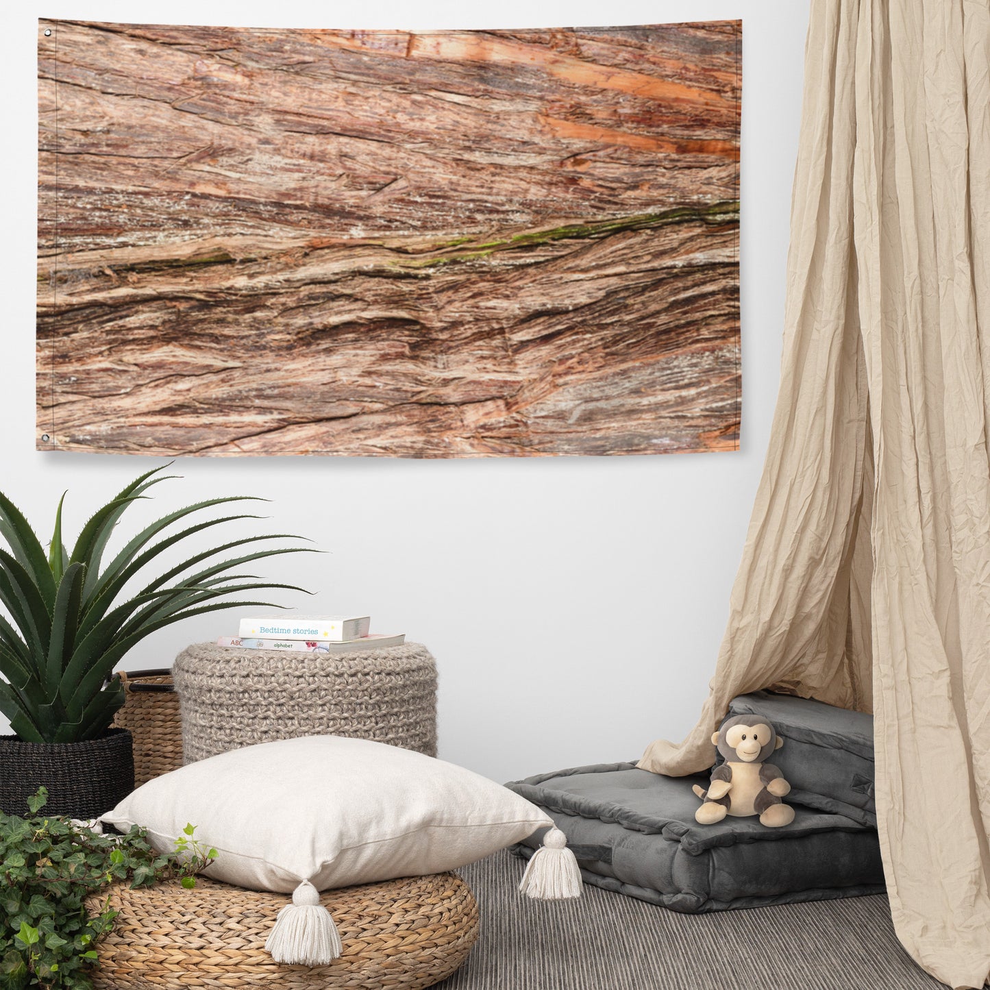 Flag-Western Red Cedar—Barked