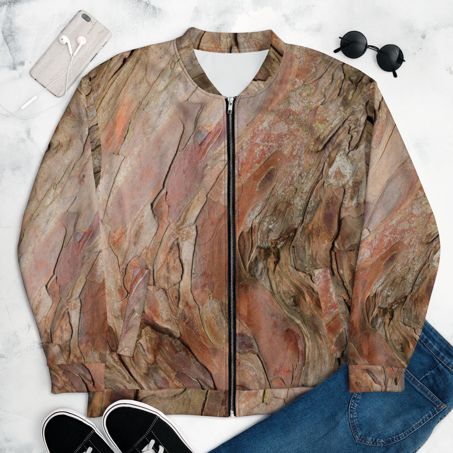 Unisex Birding Jacket—Barked Ancient Yew