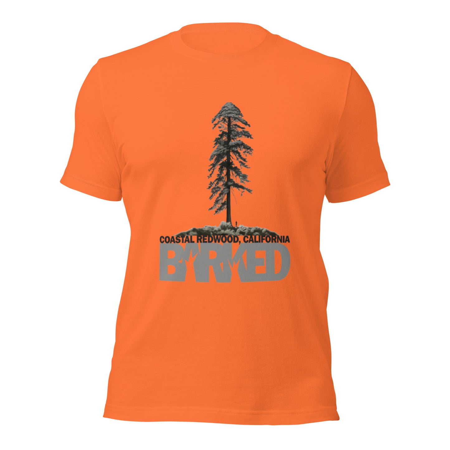 T-Shirt—Barked Coastal Redwood 2—California