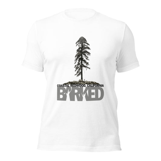 T-Shirt—Barked Coastal Redwood 2—California