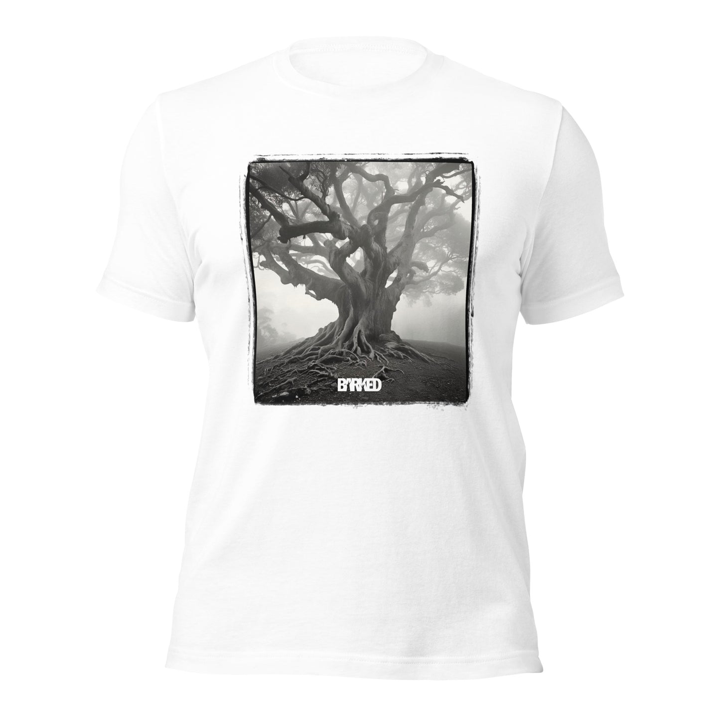 T-Shirt—Barked Cursed Fig Mist—Guadeloupe