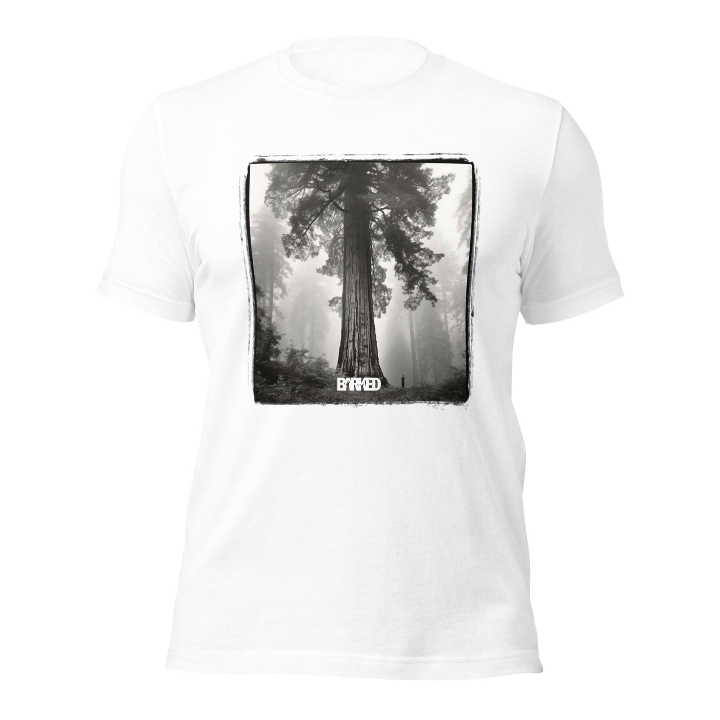 T-Shirt—Barked Giant Sequoia Mist—California
